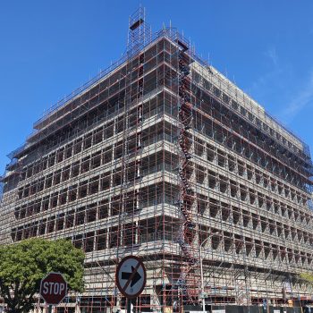 Cape Town City Centre — Scaffolding