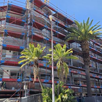 Claremont — Scaffolding